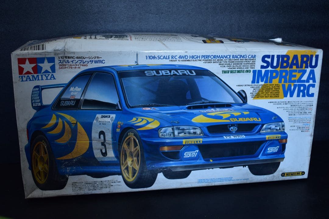 1/10 タミヤ インプレッサ WRC TA03F 4WD ラジコン メカ付き