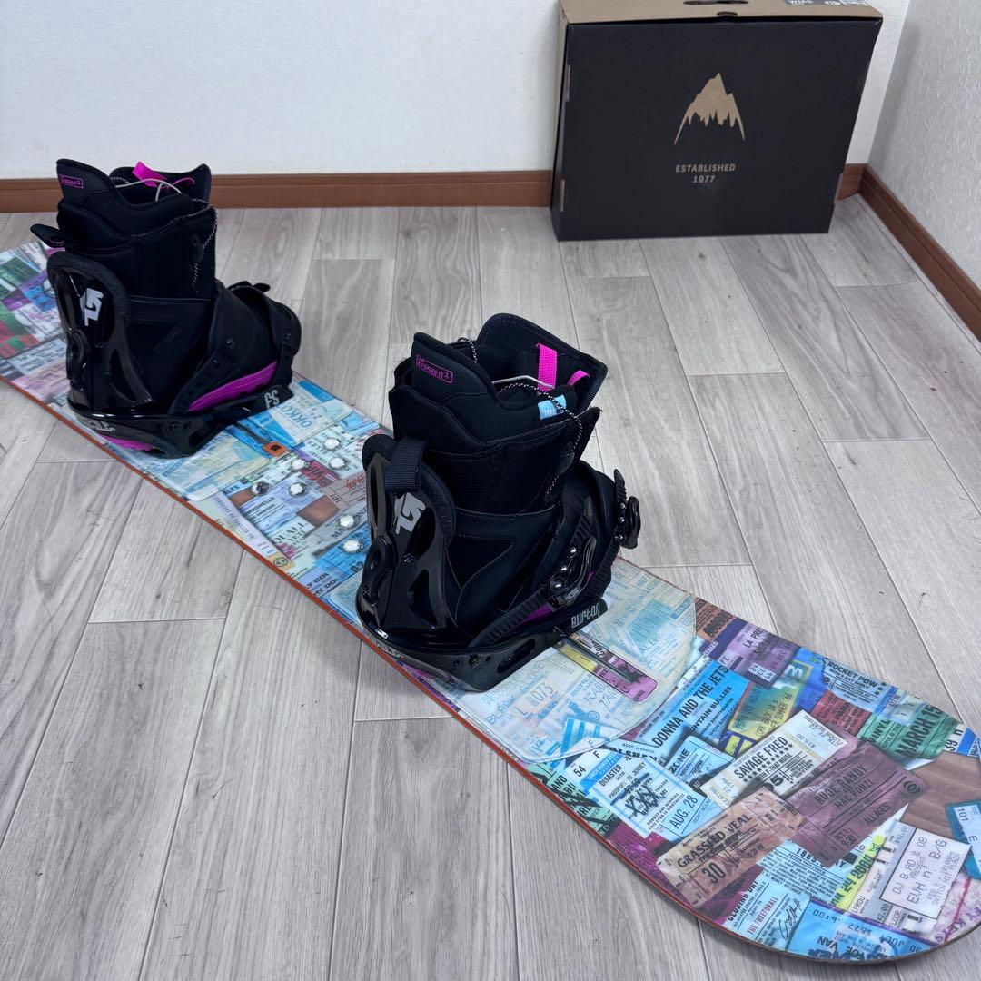 BURTON レディーススノーボードセット 142cm