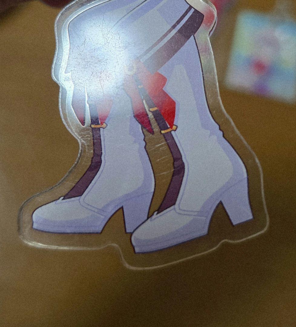 ウマ娘 ゴールドシップ 称号バッジ 勝負靴アクリルキーホルダー おまんじゅう他