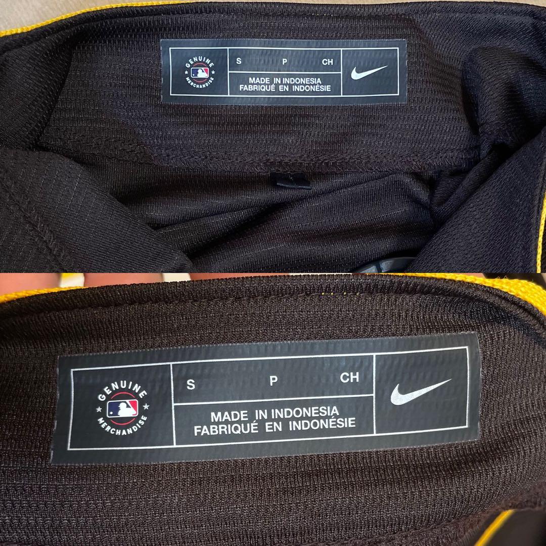 サンディエゴ・パドレス ユニフォーム レプリカジャージ NIKE S 茶 MLB
