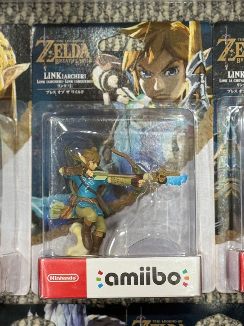 【ゼルダamiibo】フィギュア 8体セット【ブレスオブザワイルド】