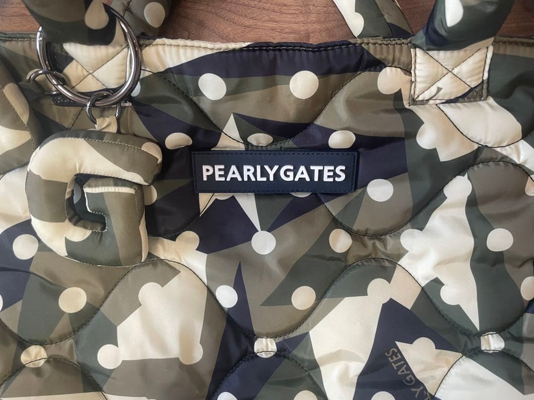 PEARLY GATES 迷彩柄ロッカーバッグ
