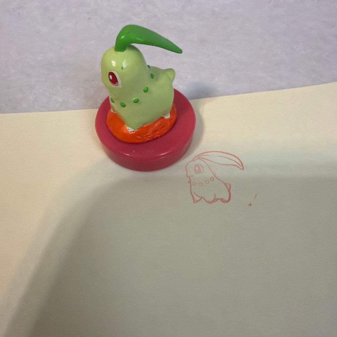 チコリータ フィギュアスタンプ平成レトロポケモン
