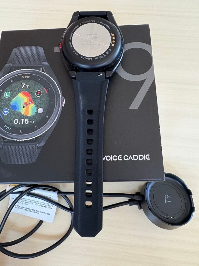 【送料無料】ボイスキャディ ゴルフナビ 時計 T9 VOICE CADDIE
