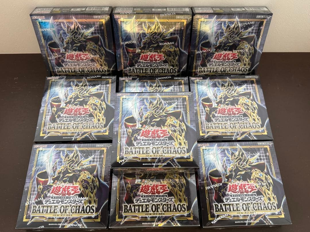 遊戯王　BATTLE OF CHAOS 10BOX シュリンク付