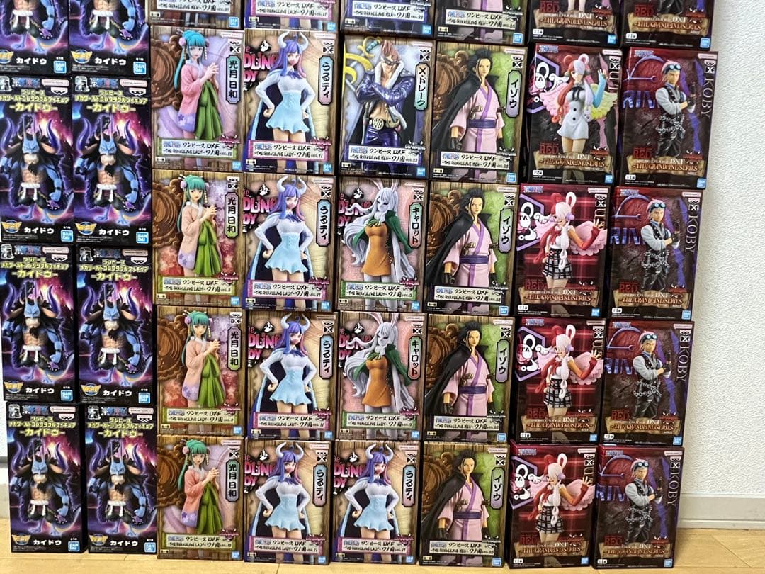 未開封 ワンピースフィギュア 57個 まとめ売り DXF ONE PIECE