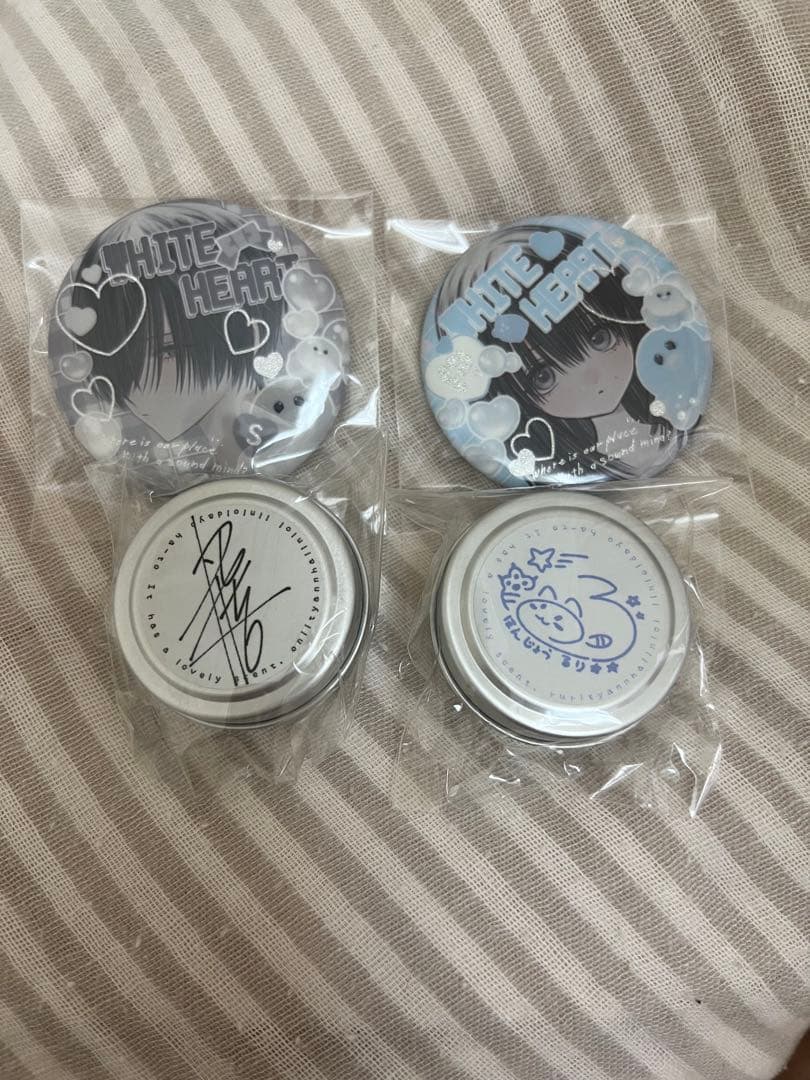 る兄 グリッター缶バッジ 2種 練り香水セット