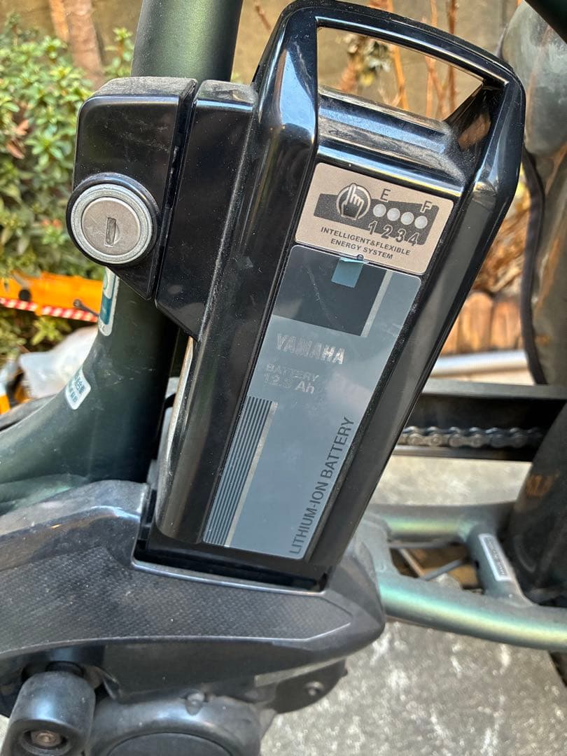 美品Yamaha pas kiss電動アシスト自転車 チャイルドシート付き