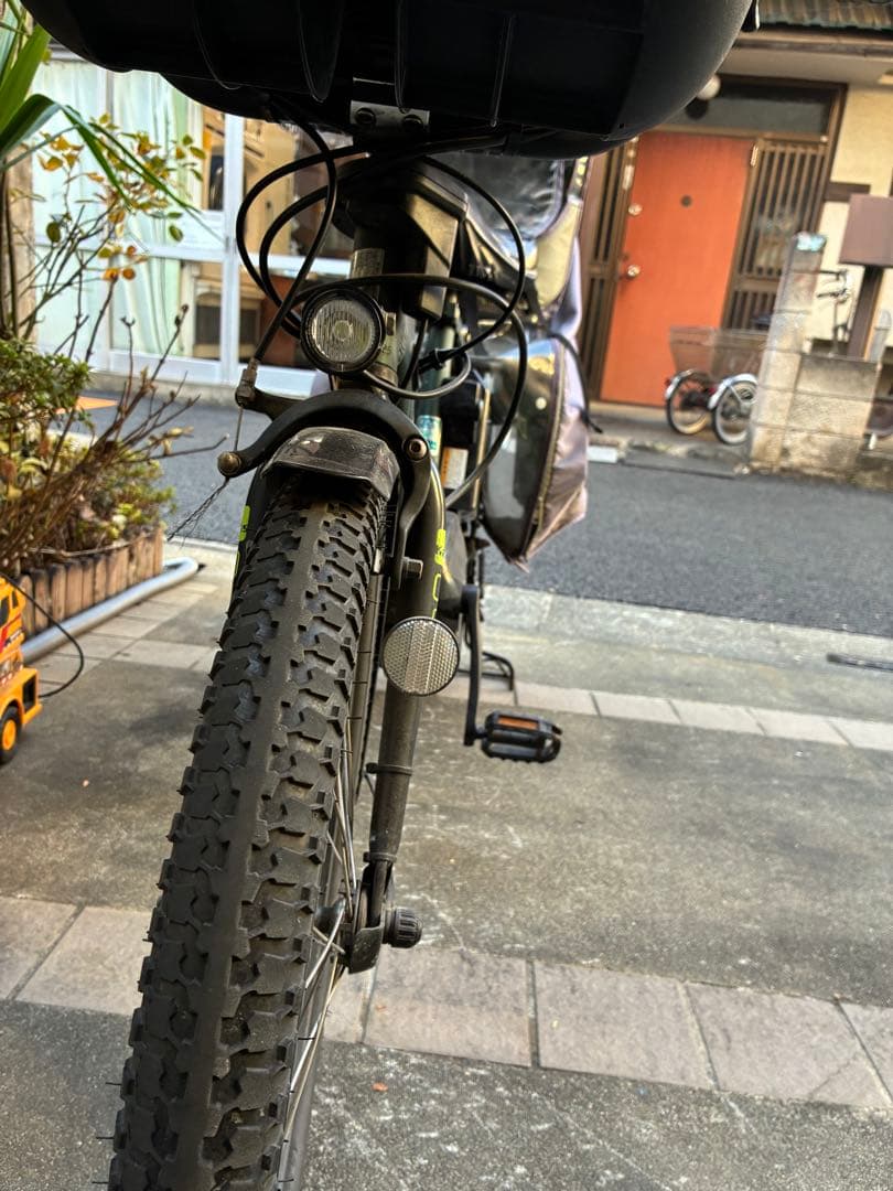 美品Yamaha pas kiss電動アシスト自転車 チャイルドシート付き