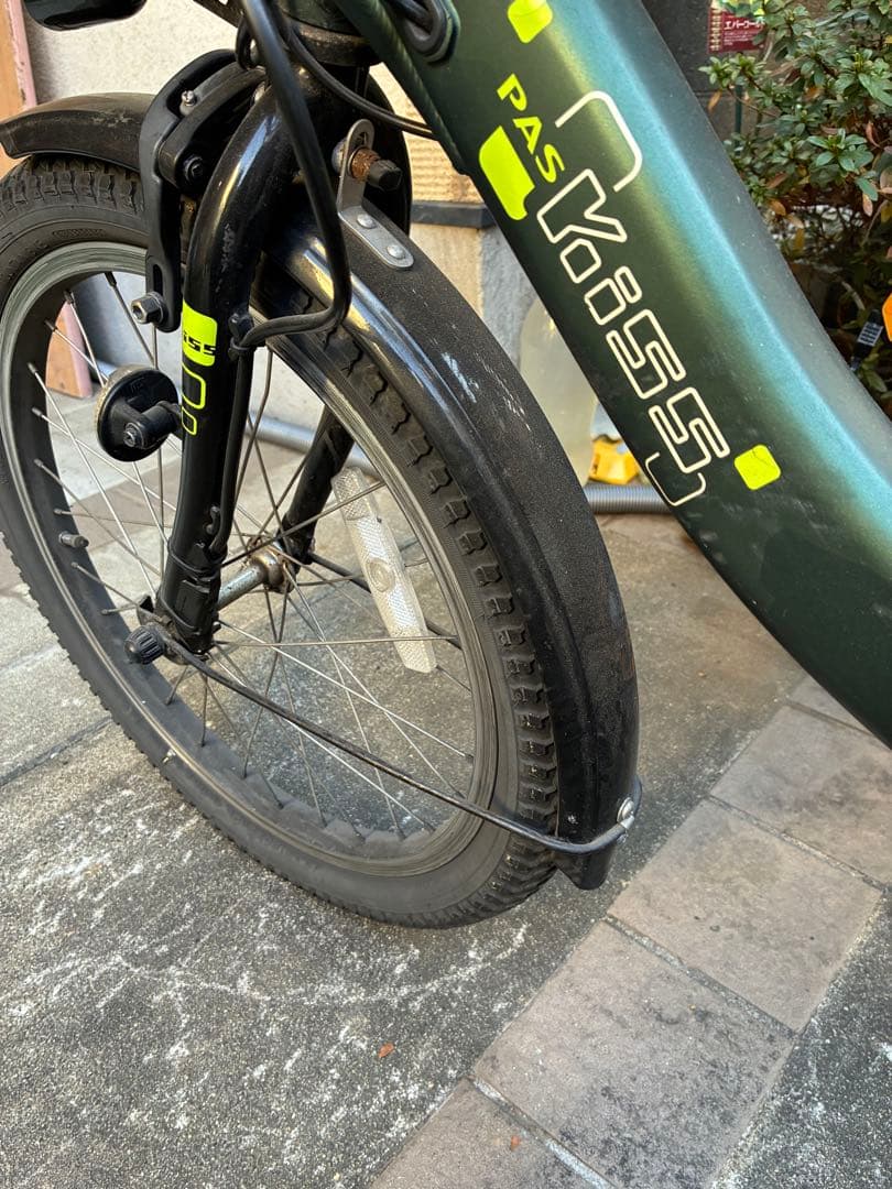 美品Yamaha pas kiss電動アシスト自転車 チャイルドシート付き