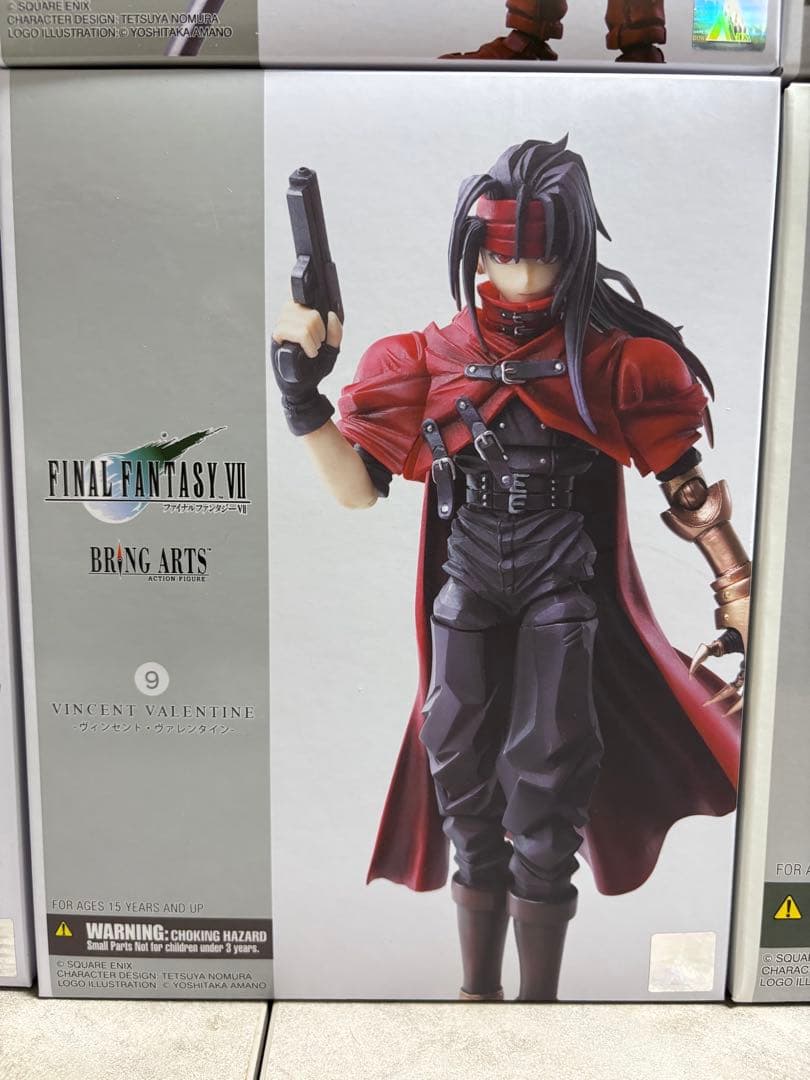 FF7 ブリングアーツ ユフィ ヴィンセント シド ケット・シー 4体セット