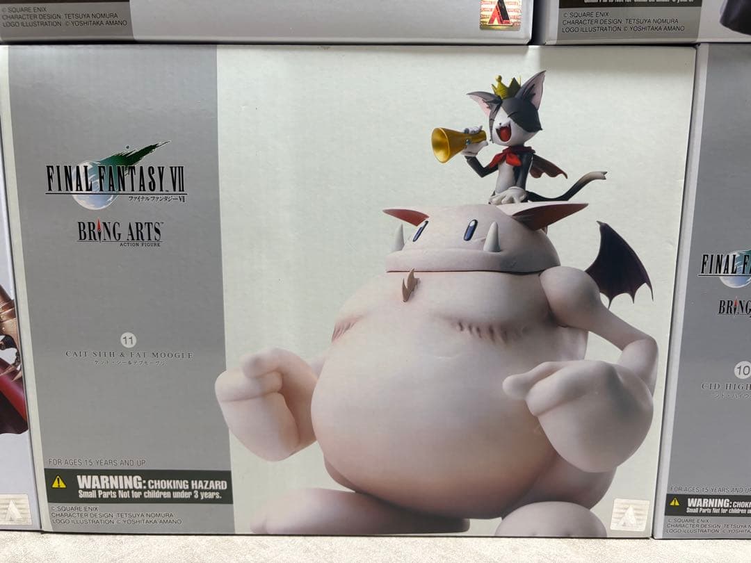 FF7 ブリングアーツ ユフィ ヴィンセント シド ケット・シー 4体セット