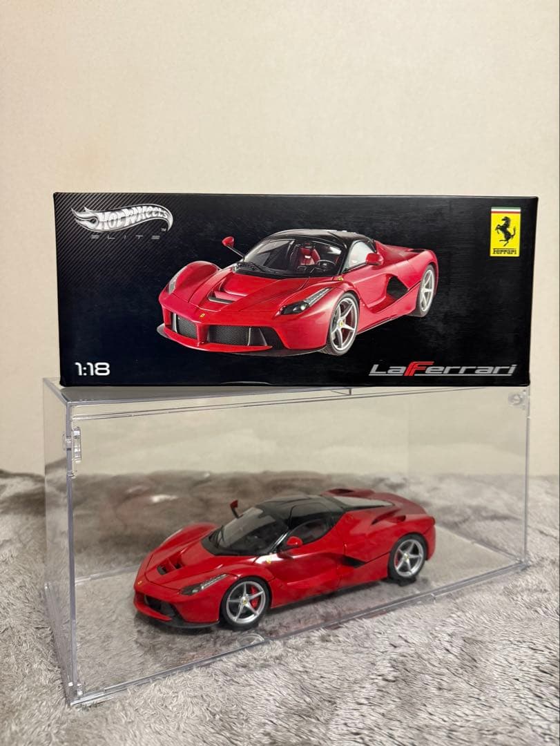 ミニカー Hot Wheel ELITE LaFerrari 1/18