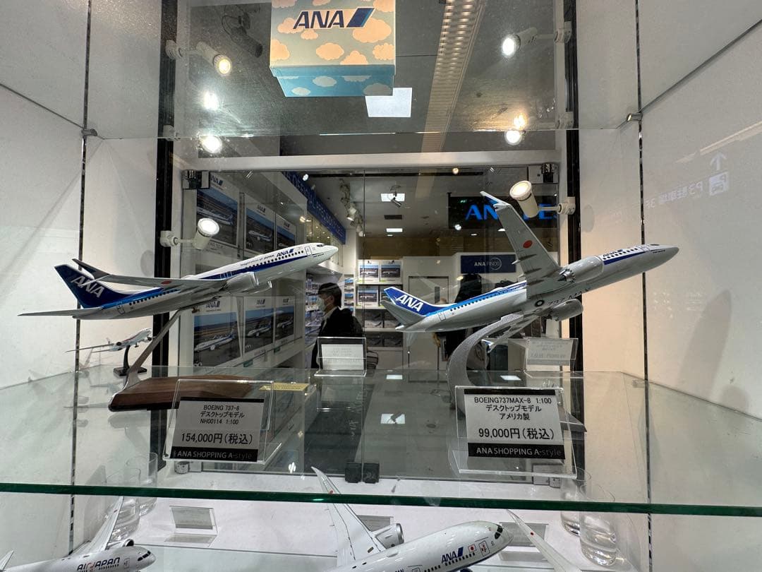 航空機・ヘリコプター ANA 1/100 B737-MAX8 PACMIN