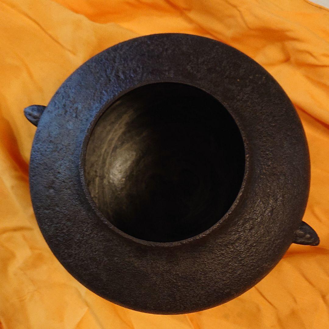 釜師政光作の阿弥陀堂茶釜