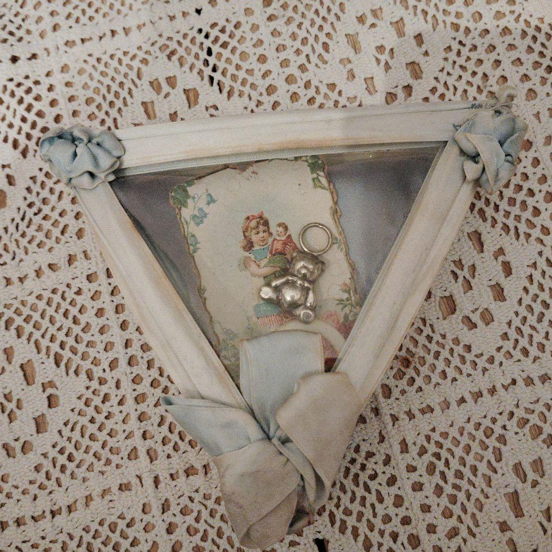 フランスアンティーク♡りぼんガラスケースおまけ付き