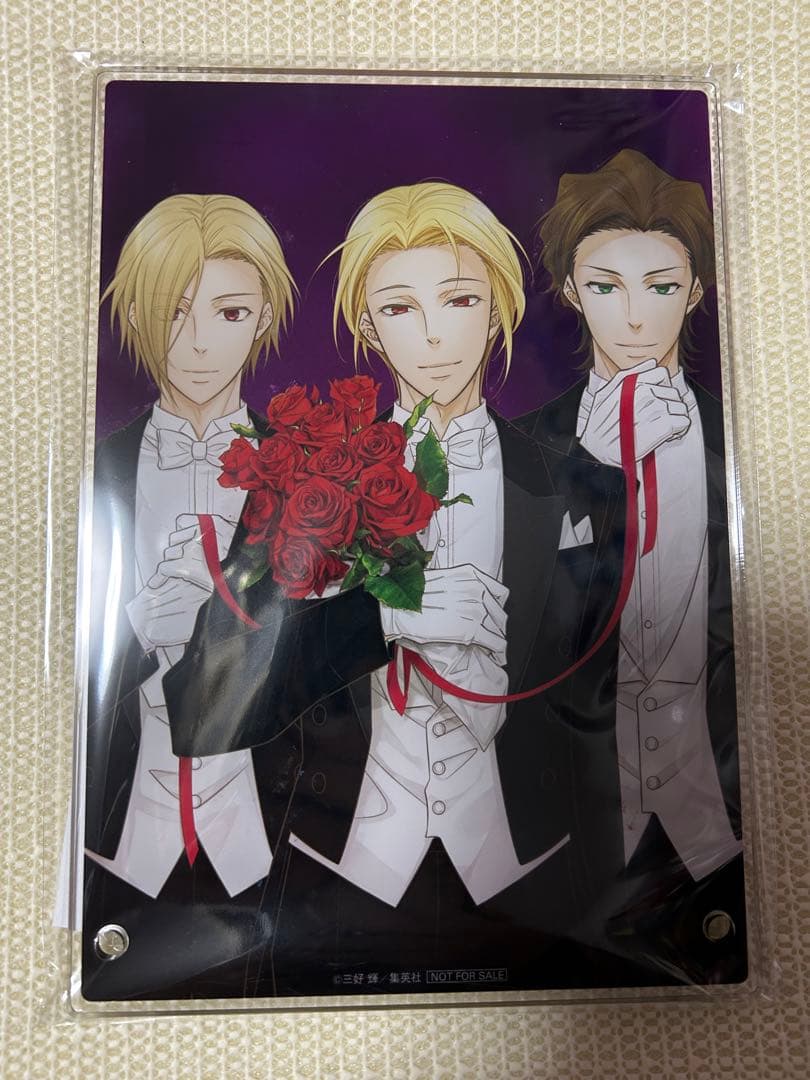 憂国のモリアーティ アクリルボード 当選品