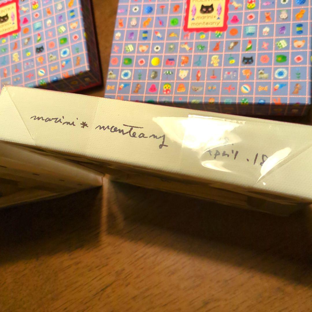 最終値下げ！マリーニモンティーニ　サイン入りキャンパスイラスト3点セット 箱付き