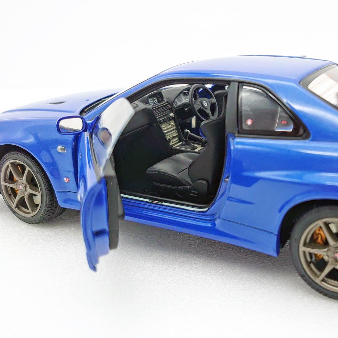 EBBRO　1/24　ニッサン　スカイライン　GT-R　R34　V-SPEC　Ⅱ