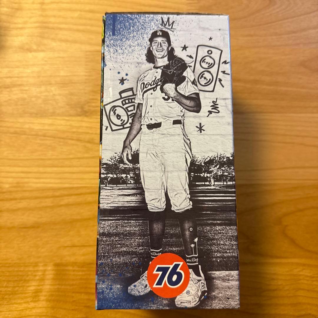 タイラーグラスノー　ボブルヘッド　ロサンゼルスドジャース2024.6.1 配布物