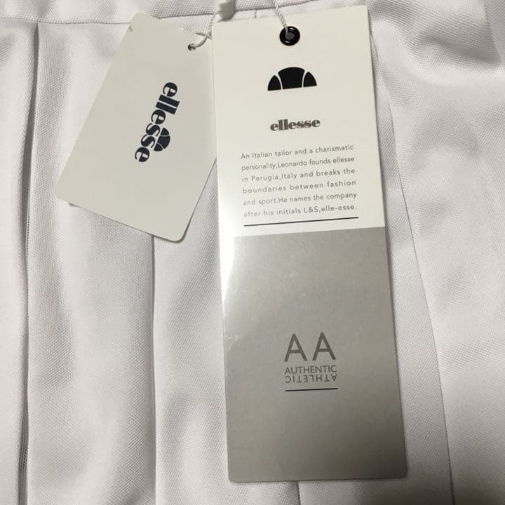 エレッセ テニススコート 練習 試合 シンプル 無地 ベーシック ウエア L