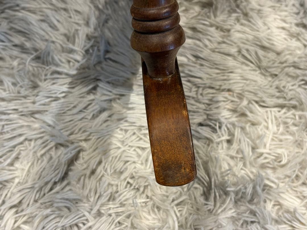 超希少　ウルフロッキングチェア　無垢材　クラシック　アジアン　木彫り　INR