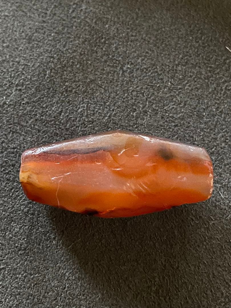 古墳時代 大型瑪瑙切子玉 出土品