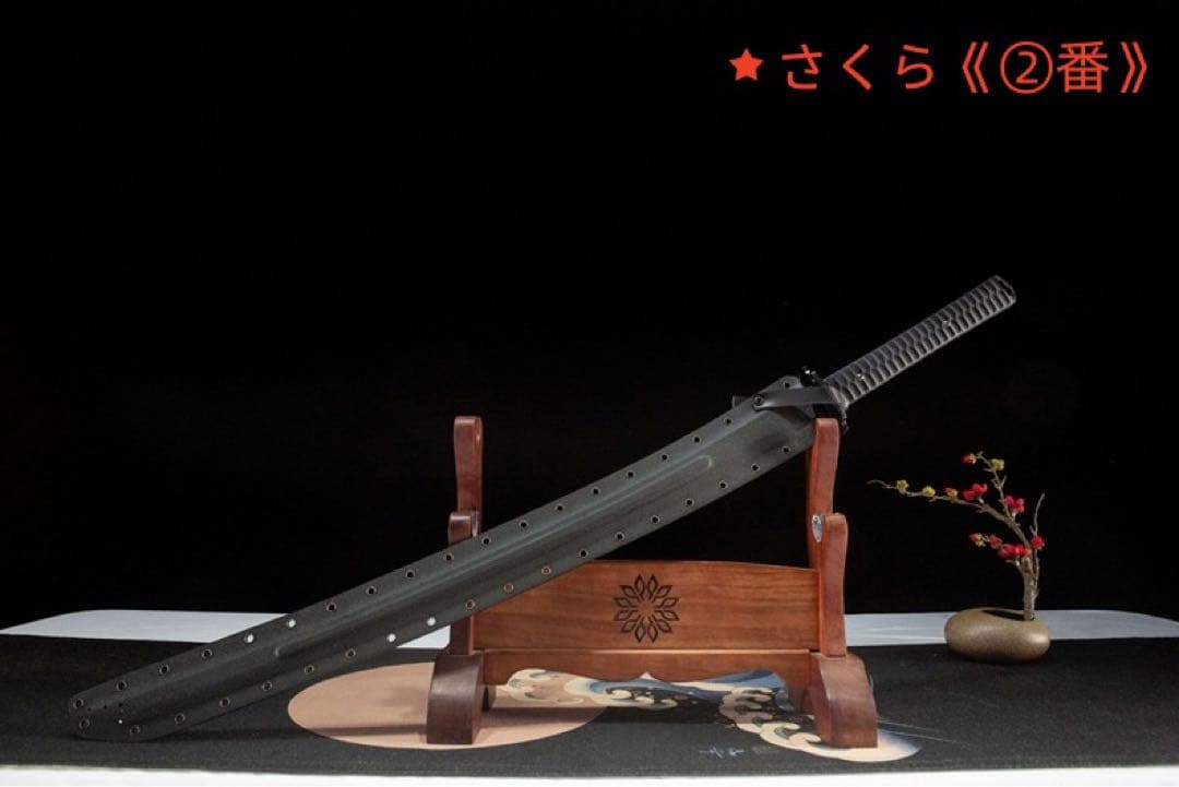 刀鋒の影戦術刀 日本刀 模造刀 居合刀 武士道 武蔵 鑑賞用 手鍛造打
