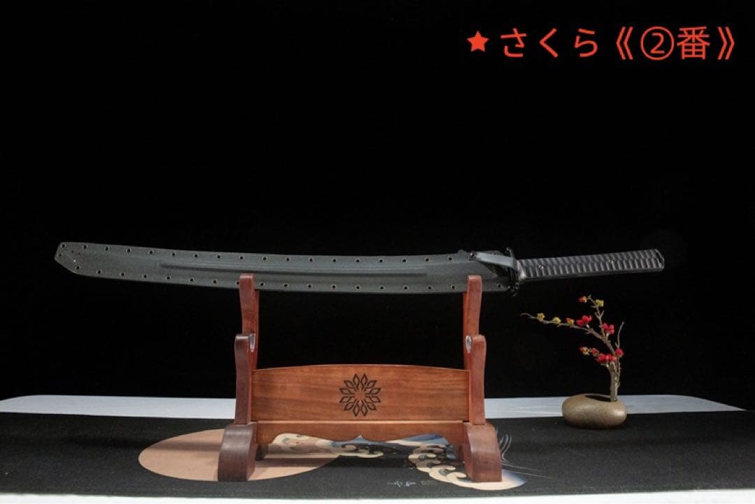 刀鋒の影戦術刀 日本刀 模造刀 居合刀 武士道 武蔵 鑑賞用 手鍛造打