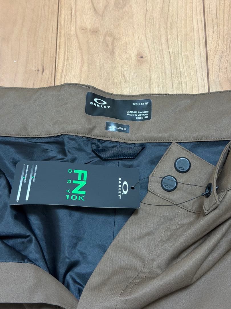 【L】Oakley オークリー スノーボードパンツ ブラウン