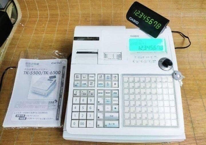 カシオレジスター　TK-6500　設定無料　72タッチ3面高性能　0150000