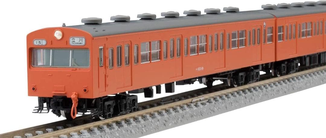 新品未使用TOMIX 103系通勤電車 初期型非冷房車 A 3両 98370