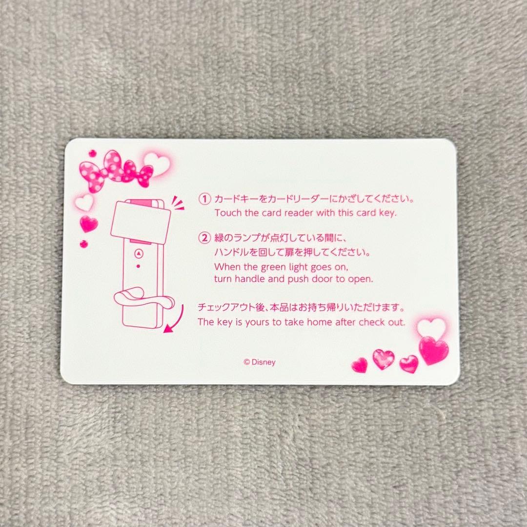 ディズニーランドホテル　スペシャルルーム　カードキー&キーケース　ポストカード
