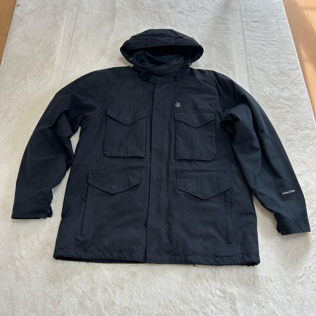 VOLCOM スノーボードウェア ネイビー　Lサイズスノージャケット