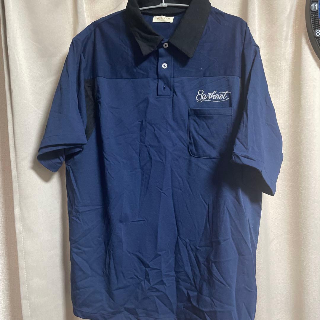 8gshoot ネイビー ポロシャツ