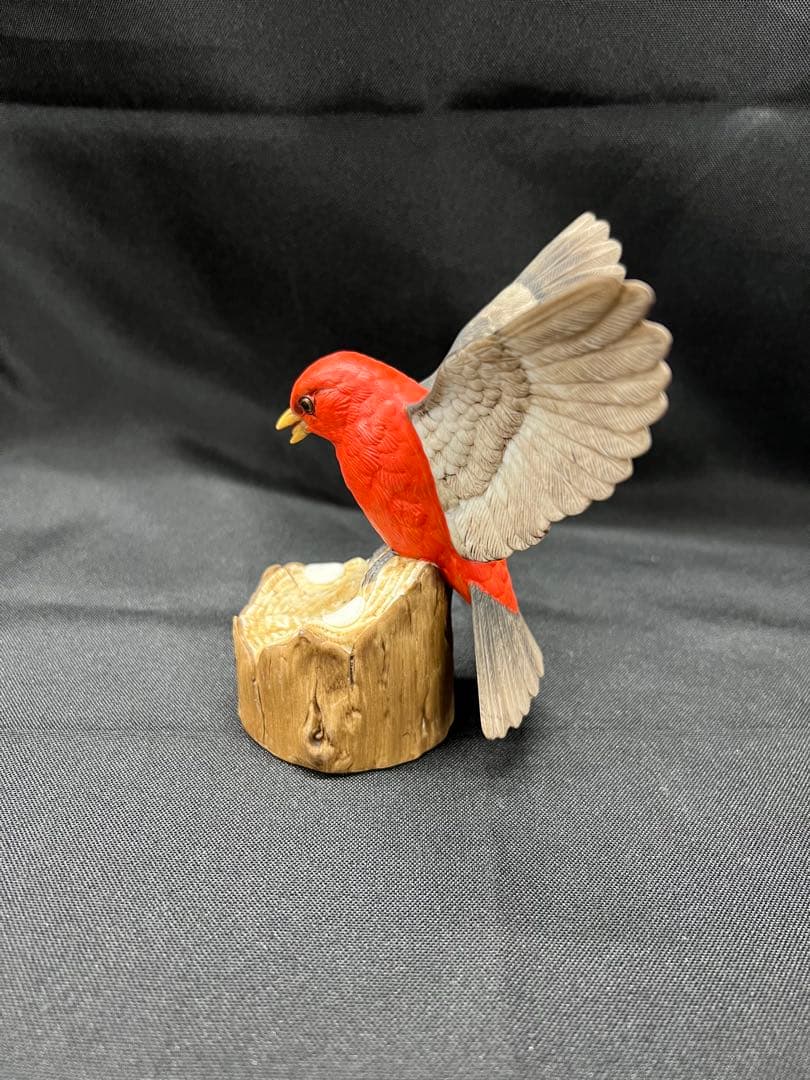 A4【used】PAKER デュオフォールドスカーレッドタナガー 万年筆スタンド