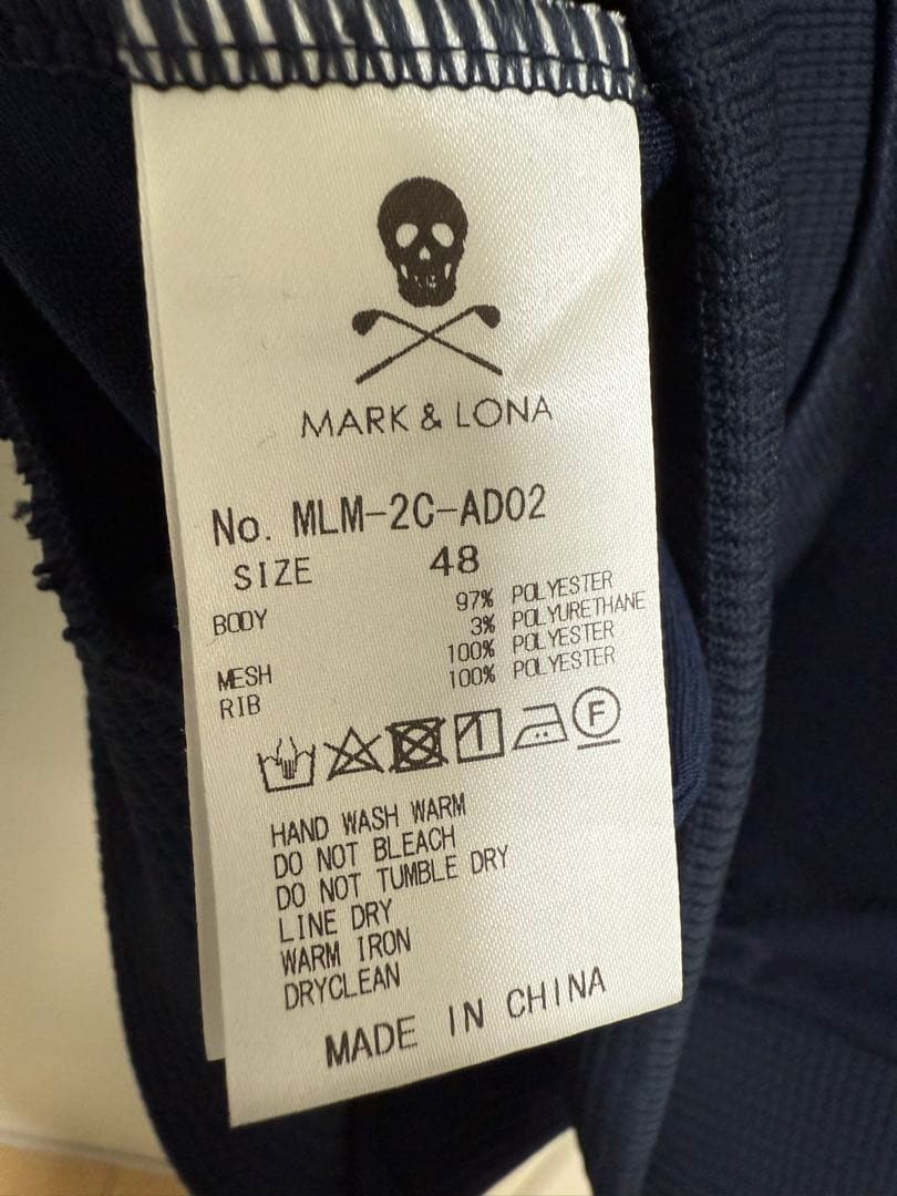 マーク＆ロナ ジャケット ネイビー 48