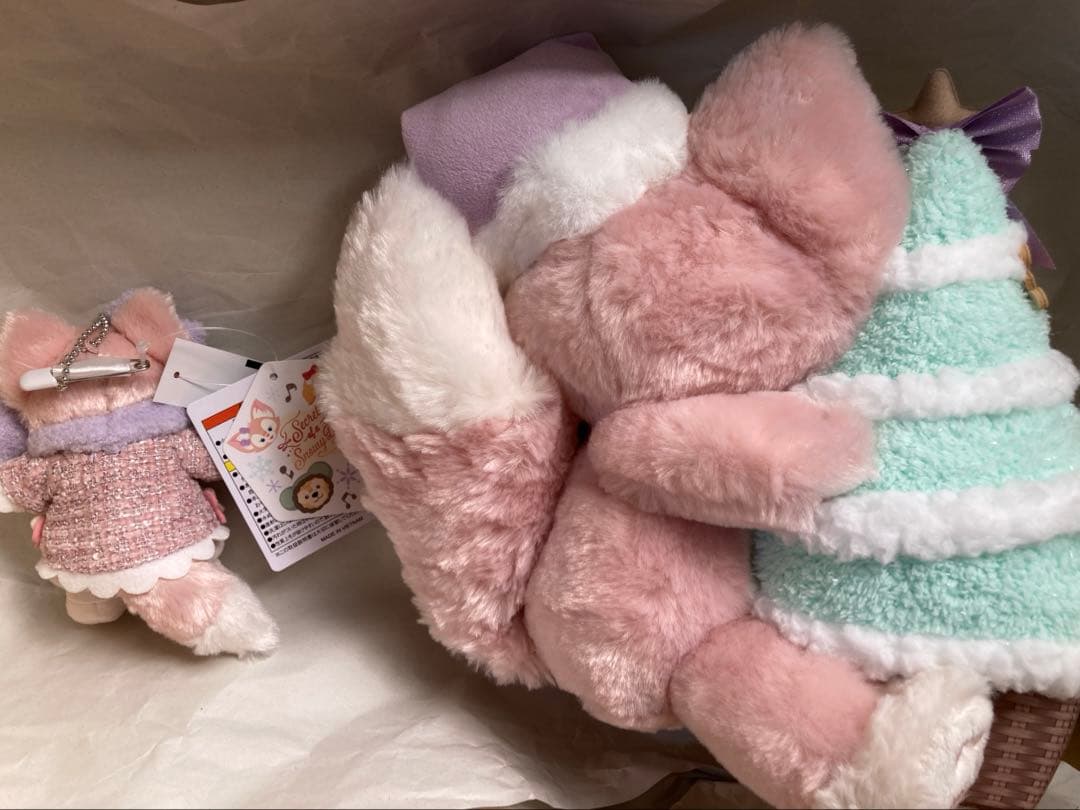 リーナベル　クリスマスツリー　ぬいぐるみ　ぬいぐるみバッジ