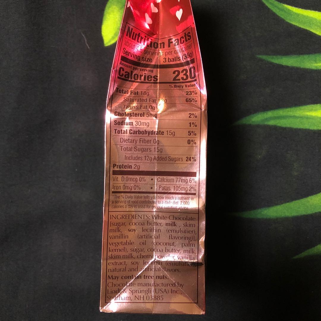 basu様：限定品：リンツバースデーケーキホワイトチョコレートトリュフ他