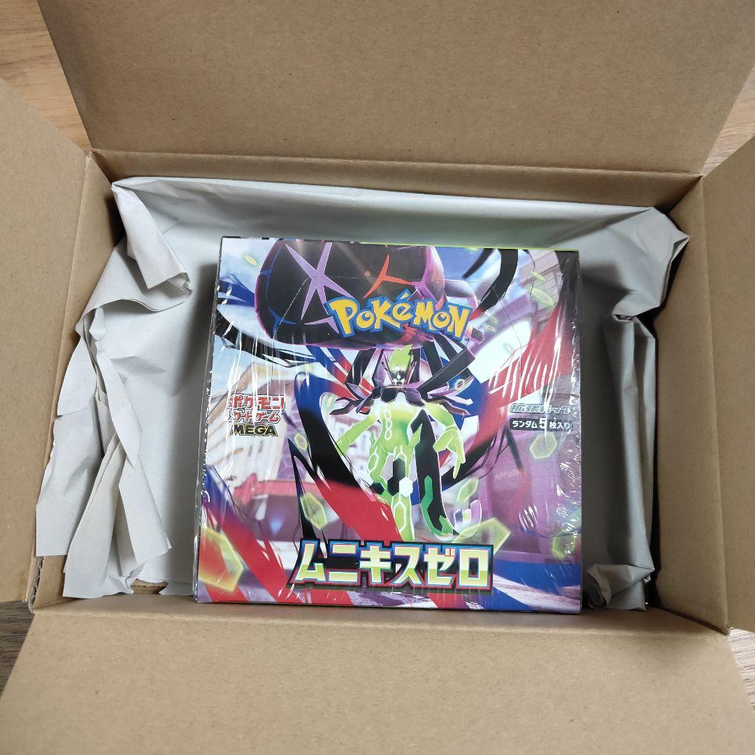 ポケモンカードゲーム ムニキスゼロ MEGA シュリンク付きボックス