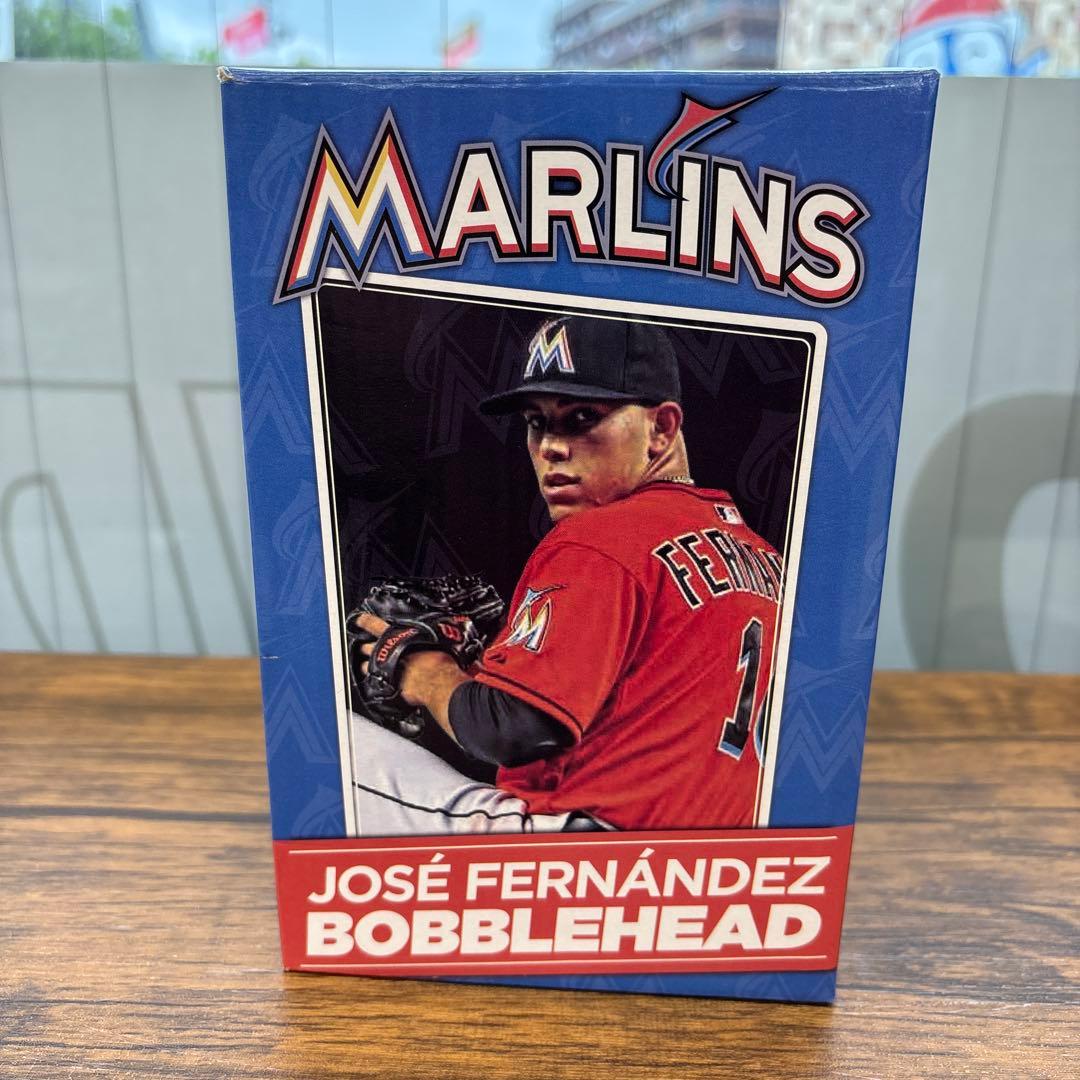 【貴重】ホセ・フェルナンデス　MLBボブルヘッド　マーリンズ