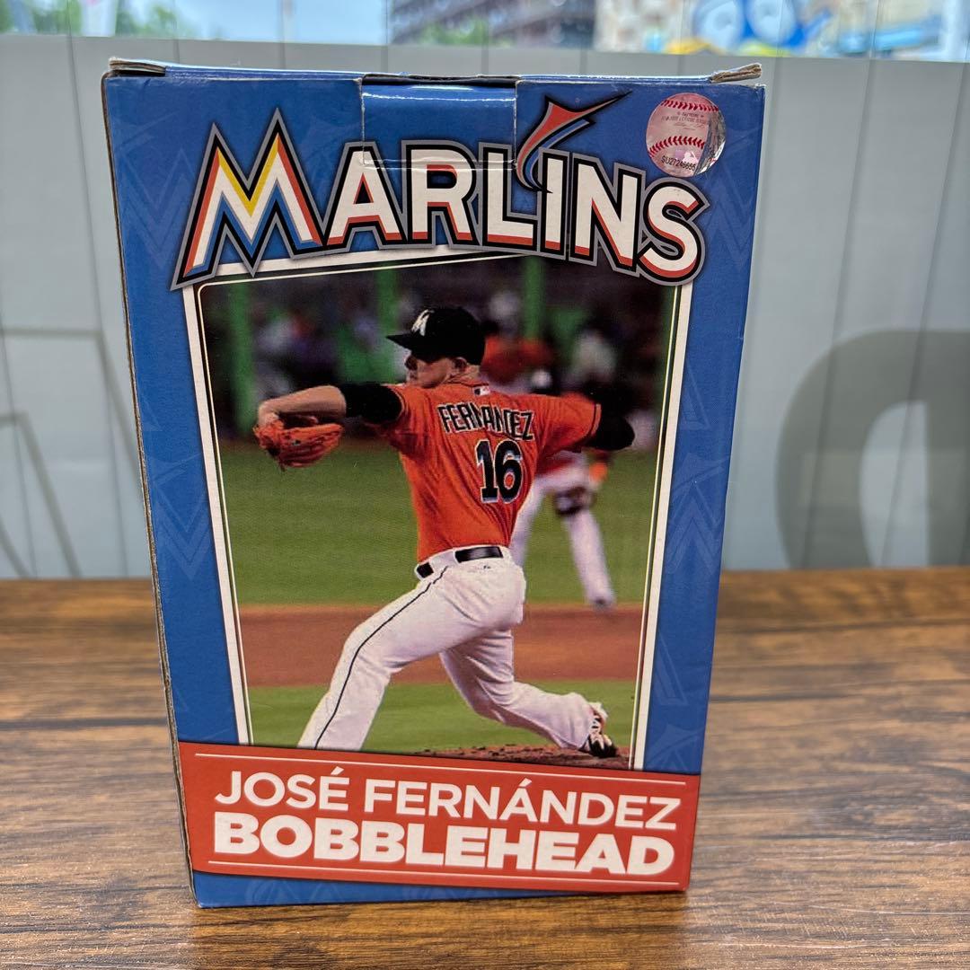 【貴重】ホセ・フェルナンデス　MLBボブルヘッド　マーリンズ