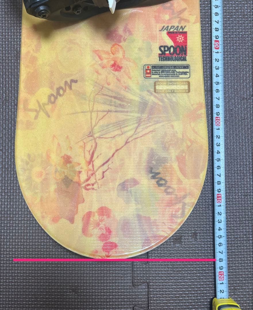 Spoon スノーボード 118cm kids用 カバー付き