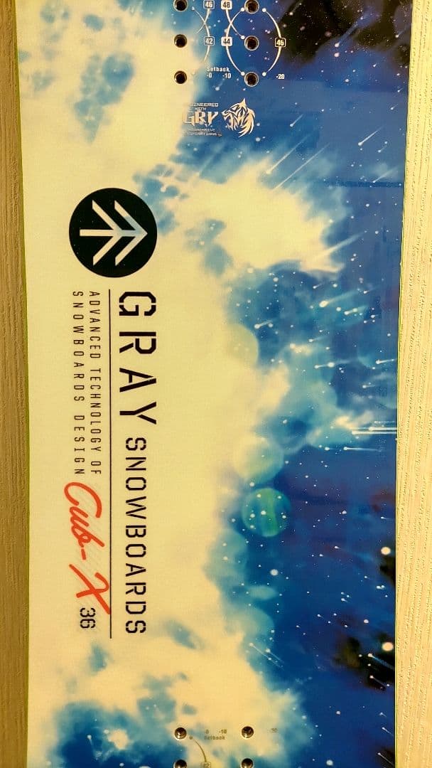 GRAY CUB X 136 グレイスノーボード