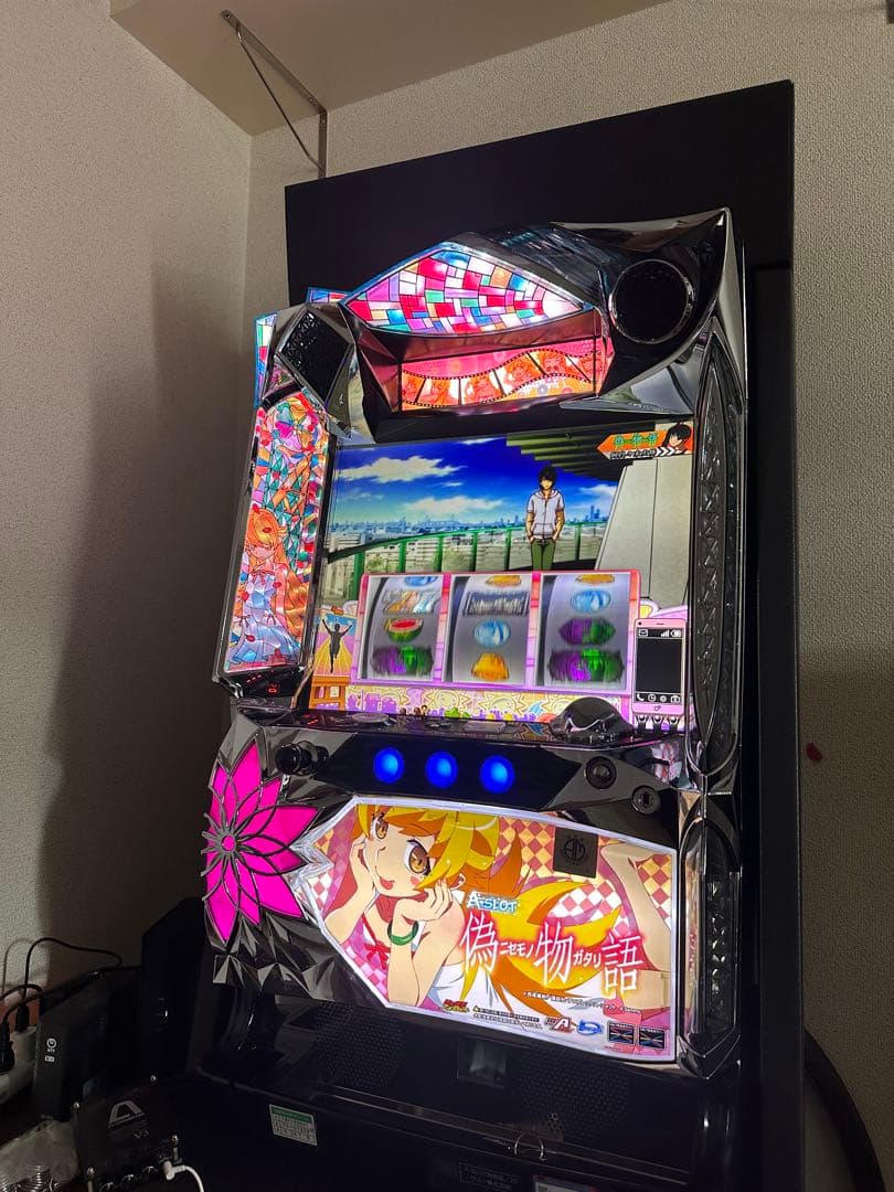 スロット台　ダンボール製　軽量　黒　耐久性○ 見栄えが良い