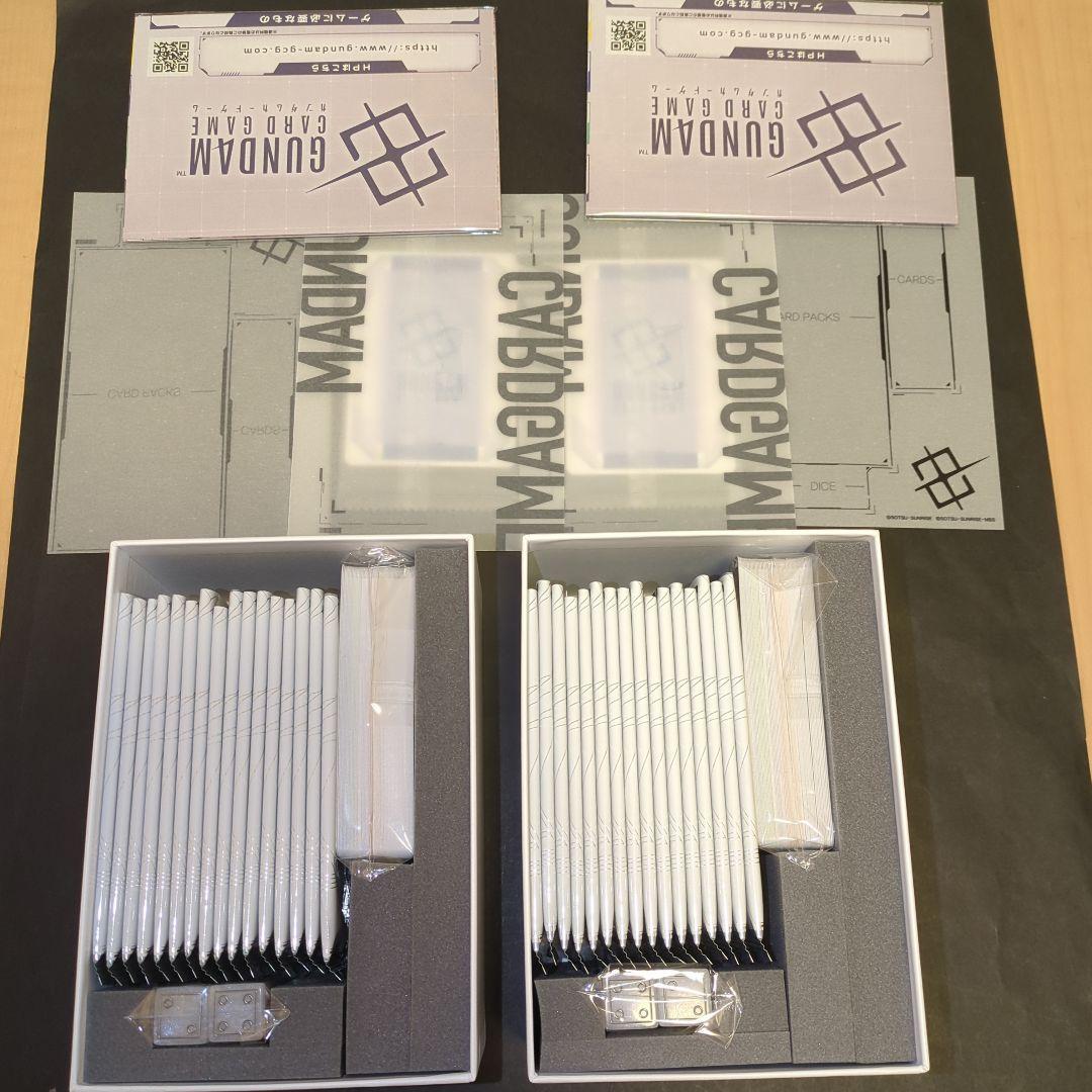 ガンダムカードゲーム リミテッドBOX Ver.β 2個 開封済