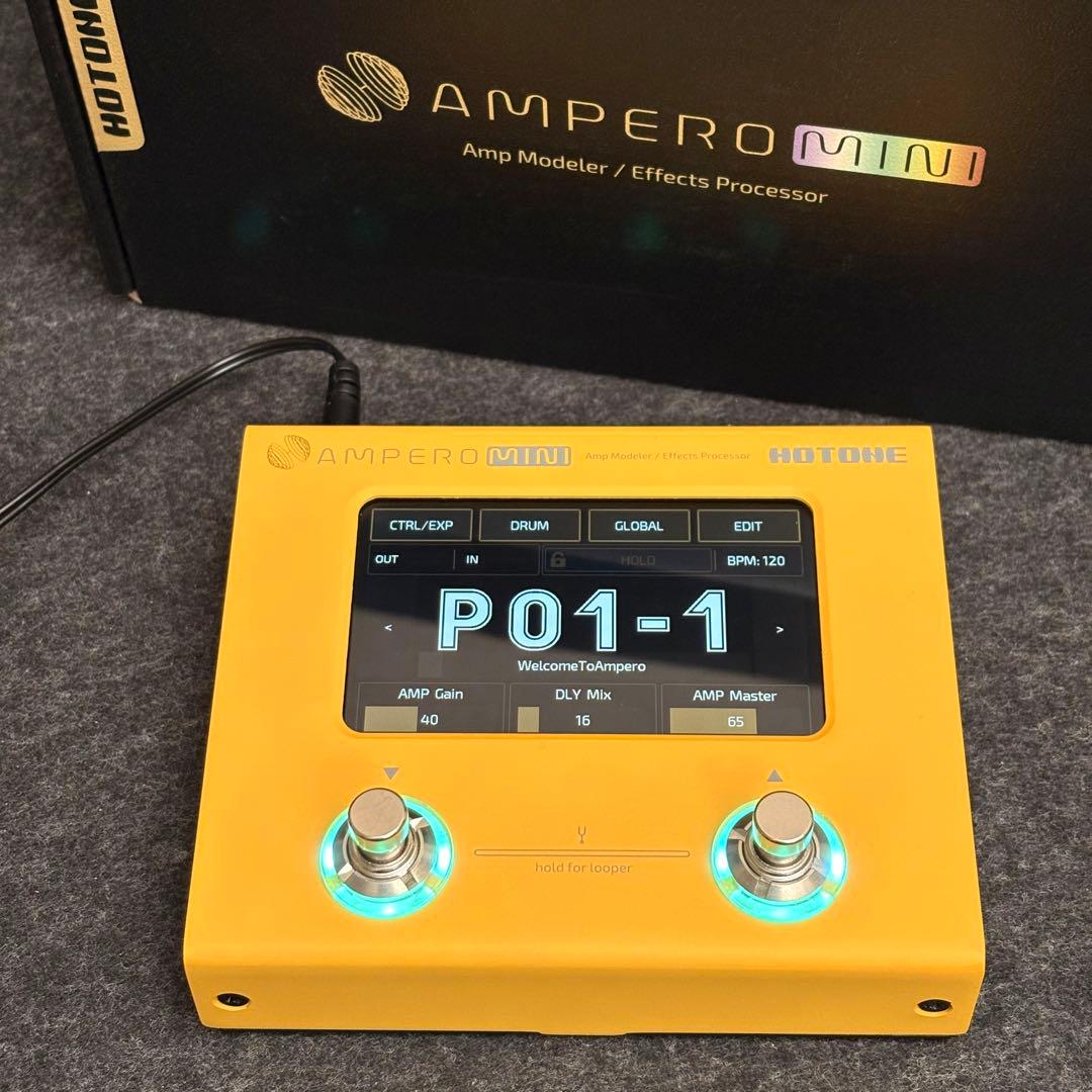 AMPERO MINI Marigold 限定カラーモデル