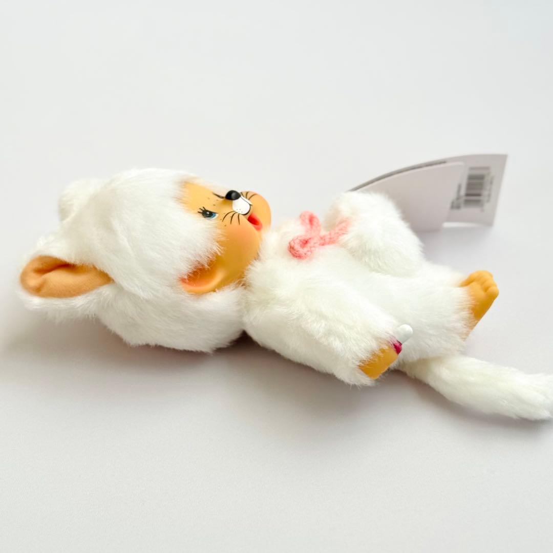 【EU限定・希少】モンチッチ 白い猫 ぬいぐるみ