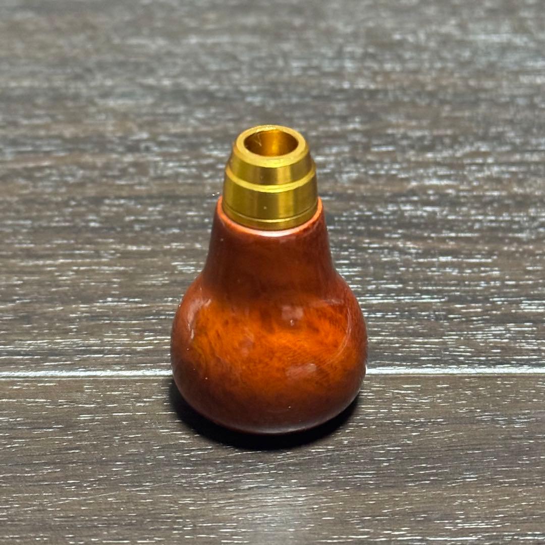 美品 シマノ 夢屋 花梨ハンドルノブ ラウンド型M