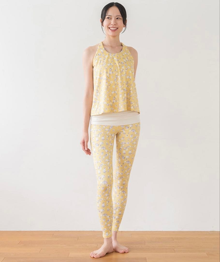 ✴︎新品✴︎ 【SUKALA】フラワープリントカバータンクトップ　Lサイズ タグ付き